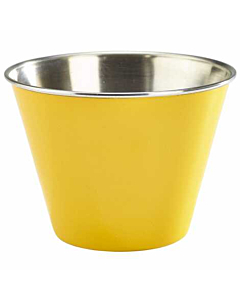 GenWare Yellow Stainless Steel Ramekin 34cl/12oz