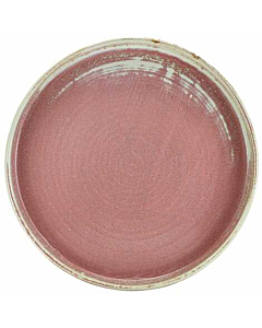Terra Porcelain Rose Presentation Plate 26cm