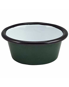Enamel Ramekin Green 8cm Dia 90ml/3.2oz