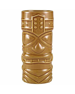 Genware Brown Tiki Mug 40cl/14oz