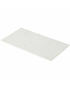 White Slate Melamine Platter GN 1/3 32.5x17.5cm