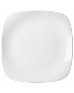 Genware Porcelain Rounded Square Plate 29cm/11.5"