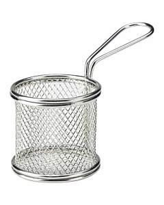 Serving Fry Basket Round 8X7.5cm