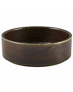 Terra Porcelain Black Presentation Bowl 13cm