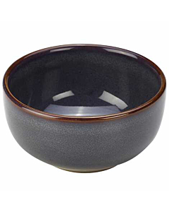 Terra Stoneware Rustic Blue Round Bowl 11.5cm