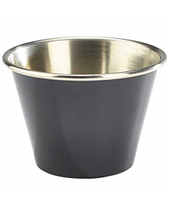 GenWare Black Stainless Steel Ramekin 71ml/2.5oz
