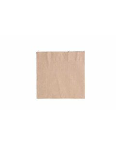 Vegware Compostable Unbleached 33cm 2 Ply Napkins