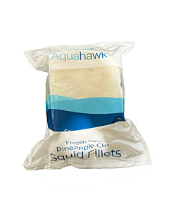 Aquahawk Frozen Raw Pineapple Cut Squid Fillets