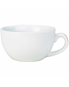 Genware Porcelain Bowl Shape Cup 20cl/7oz