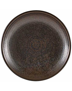 Terra Porcelain Black Deep Coupe Plate 28cm