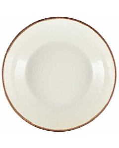Terra Stoneware Sereno Brown Coupe Bowl 27.5cm