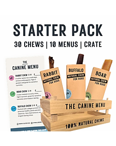 Canine Menu Dog Chews Starter Pack