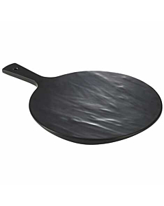 Slate Melamine Paddle Board Round 17"
