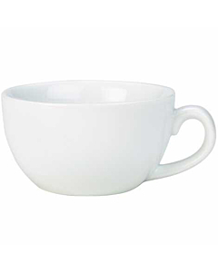 Genware Porcelain Bowl Shaped Cup 29cl/10.25oz