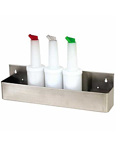 GenWare Stainless Steel 6 Bottle Speed Rail 55cm/22"