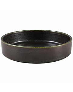 Terra Porcelain Black Presentation Bowl 18cm