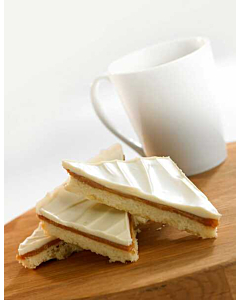Handmade Cake Frozen White Caramel Shortcake Traybake