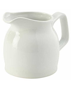 Genware Porcelain Jug 28cl/10oz