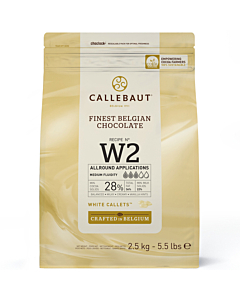Callebaut White Chocolate 'W2' Callets