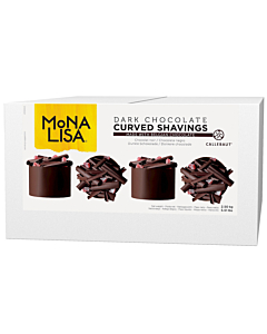 Mona Lisa Dark Chocolate Curved Shavings