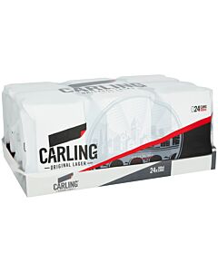 Carling Lager Cans 4%