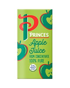 Princes Apple Juice Cartons