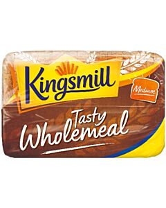 Kingsmill Frozen Tasty Wholemeal Medium Bread