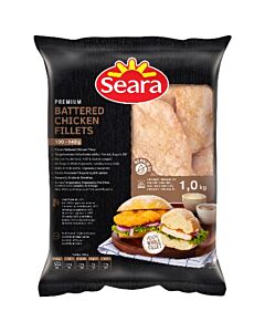 Seara Frozen Battered Cooked Chicken Breast