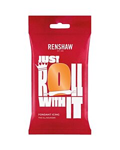 Renshaw Orange Ready to Roll Fondant Icing