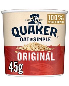 Quaker Original Oats So Simple Porridge Pots