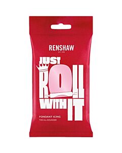 Renshaw Pink Ready to Roll Fondant Icing