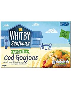 Whitby Frozen Gluten Free Cod Goujons