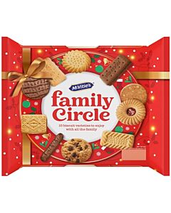 McVities Family Circle Sweet Biscuit Assortment