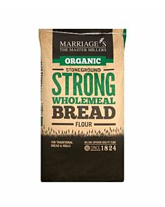 Marriages Organic Strong Brown Wholemeal Flour