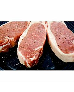 Frozen Uncooked British Pork Loin Steaks
