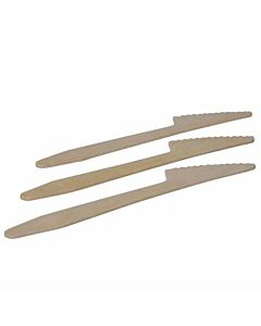 Zeus Packaging Disposable Wooden Knives