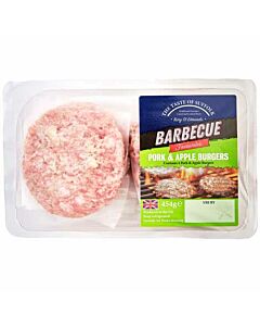 Taste of Suffolk Barbecue Pork & Apple Burger Pack