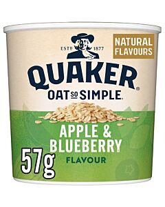 Quaker Oats So Simple Apple & Blueberry Porridge Pots