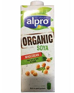 Alpro Organic Soya Milk Alternative Cartons