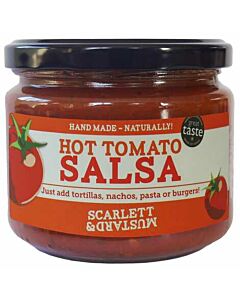 Scarlett & Mustard Hot and Spicy Tomato Salsa