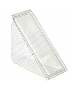 Deepfill Clear Sandwich Wedge Container 75mm