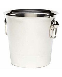 GenWare Stainless Steel Wine Bucket With Ring Handles