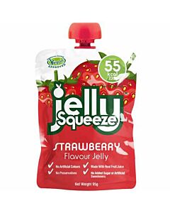 Fruitypot Strawberry Jelly Squeeze Pouches