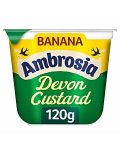 Ambrosia Banana Flavour Custard Pots