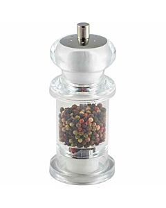 Combo Pepper Grinder / Salt Shaker Acrylic