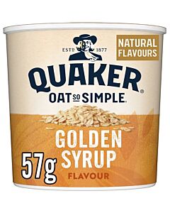 Quaker Oats So Simple Golden Syrup Porridge Pots