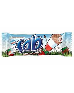 Nestlé Fab Strawberry Ice Cream Lollies