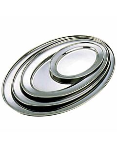 GenWare Stainless Steel Oval Flat 30cm/12"