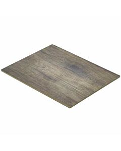Wood Effect Melamine Platter GN 1/2