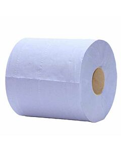 Vegware Compostable 2 Ply Blue Centrefeed Roll